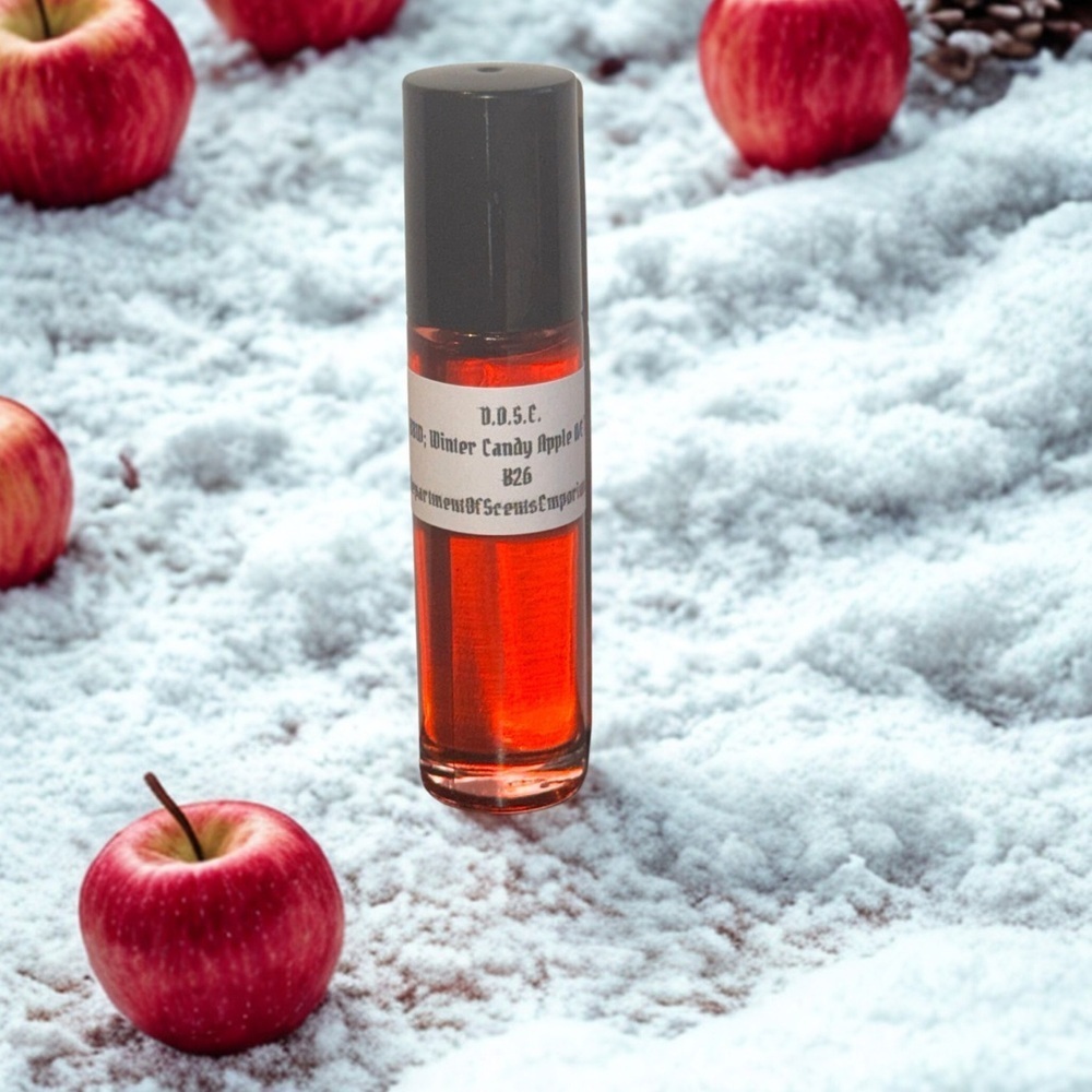 BBW Winter Candy Apple Type 1/3 Glass Roll On Bottle